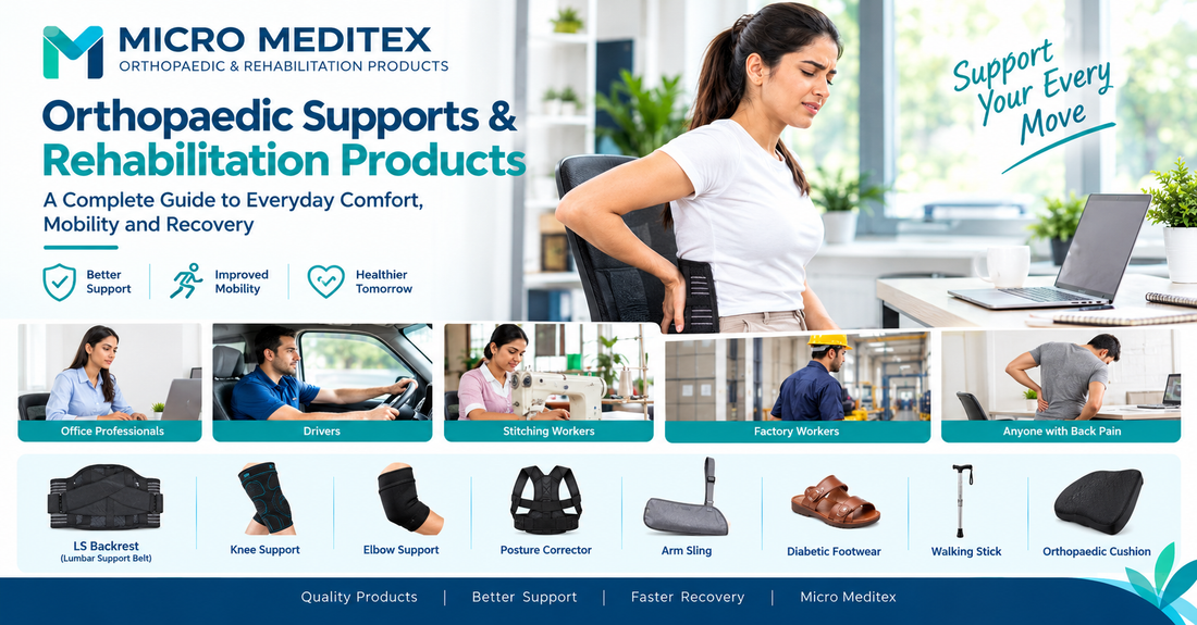 Orthopaedic Supports and Rehabilitation Products: A Complete Guide to Everyday Comfort, Mobility and Recovery