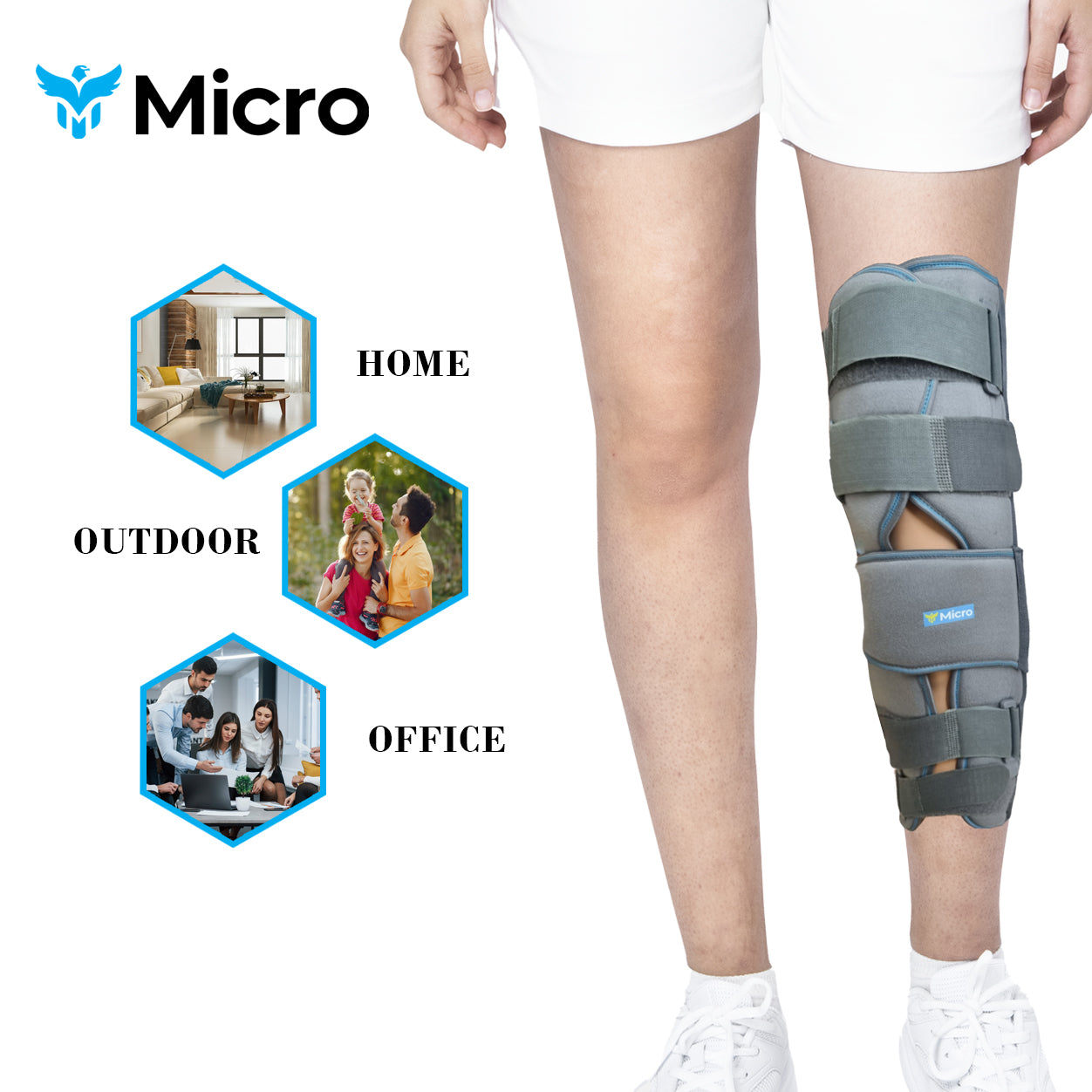 Knee Immobilizer- 14"
