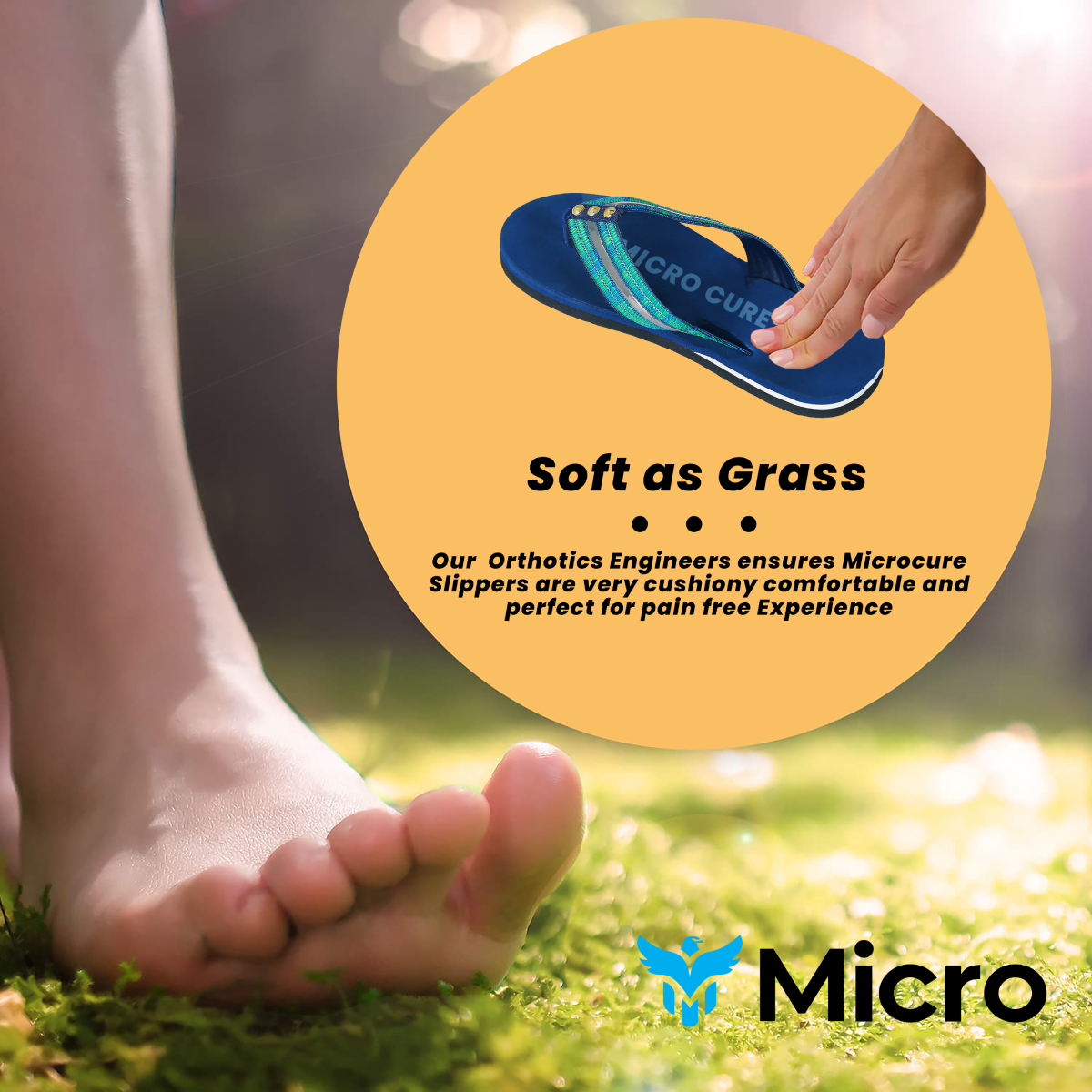 MicroCure Feather Lite Slippers