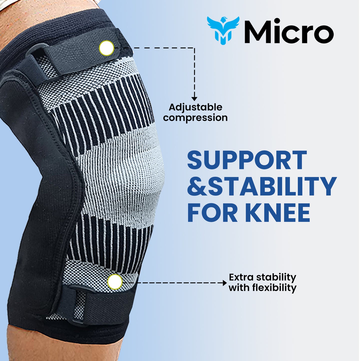 Knee Cap Hinged