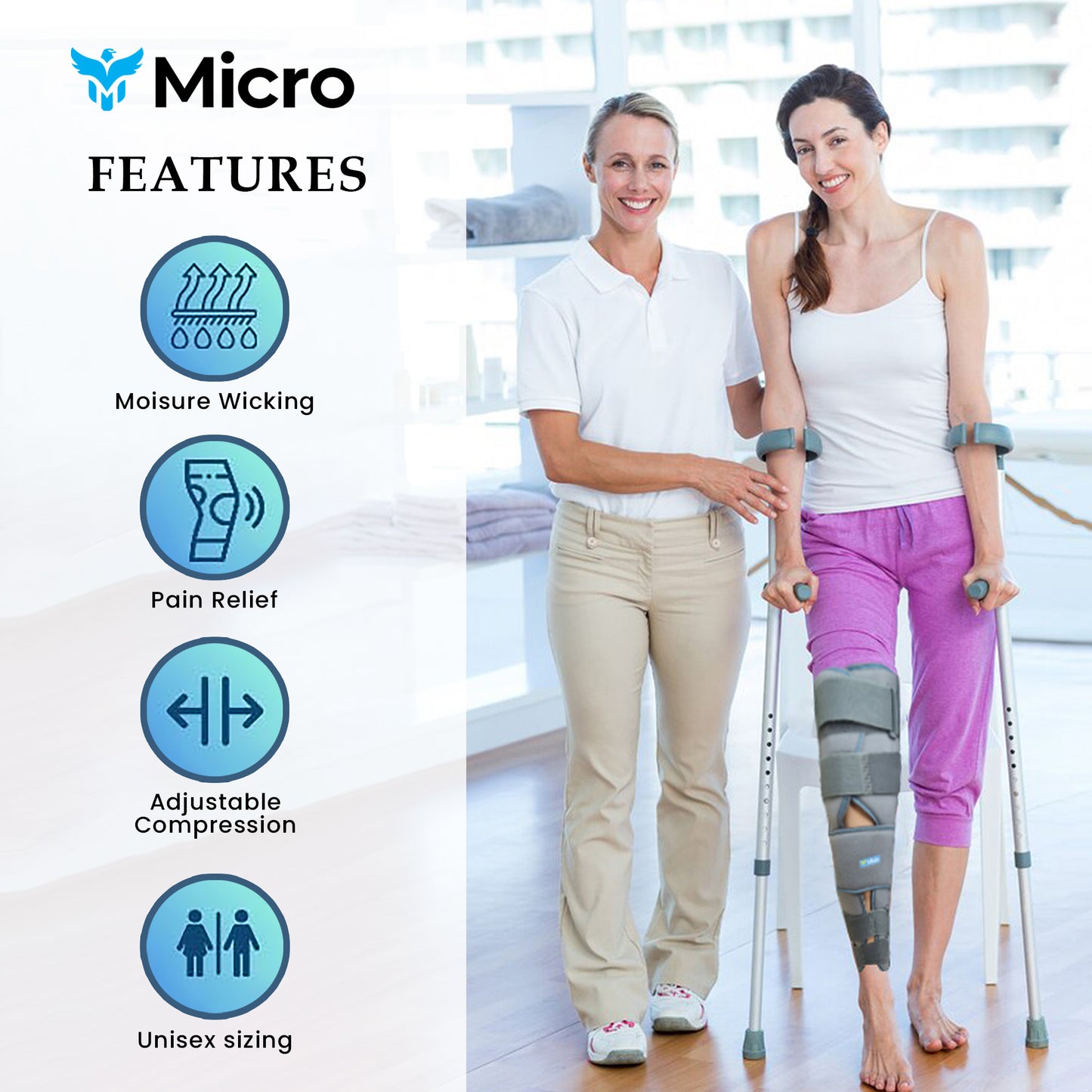 Knee Immobilizer- 14"