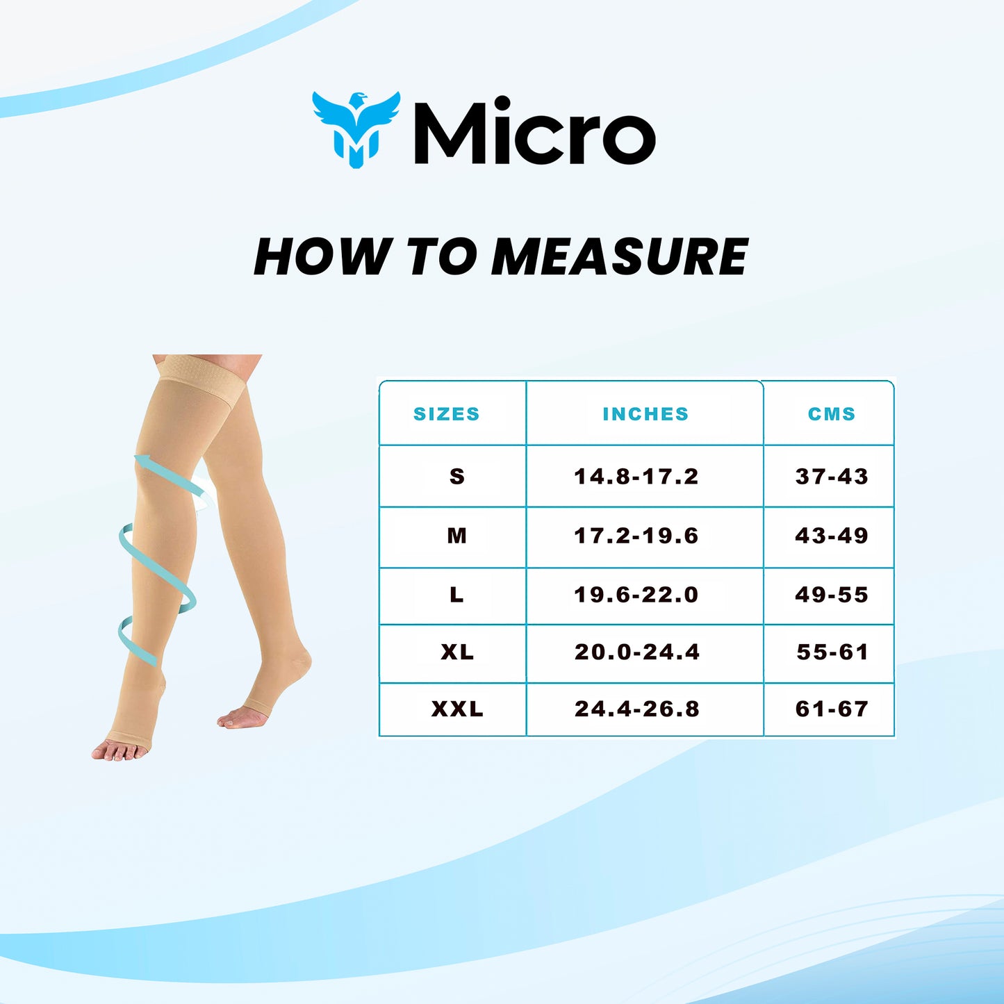 Varicose Vein Stockings (Above Knee)